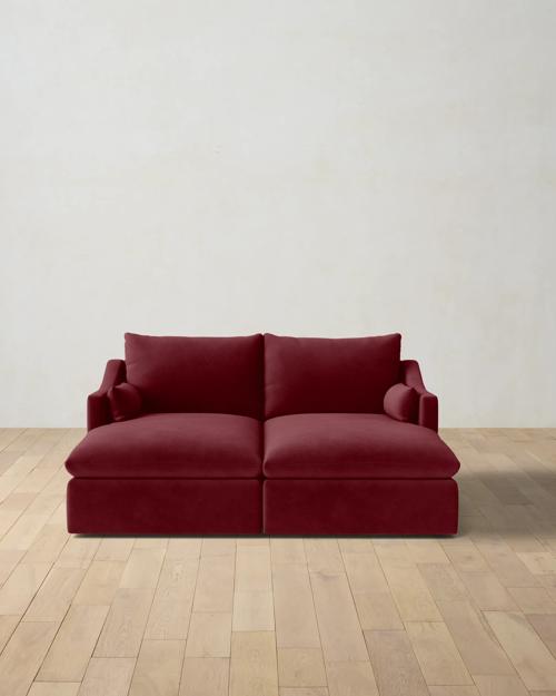 Leighton Slope Arm Double Chaise Sectional - Gallery Image #4