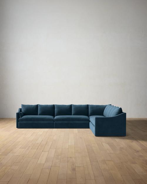 Leighton Slope Arm 5-Piece Grand Corner Sectional - Gallery Image #2