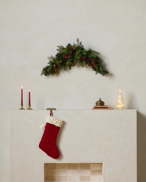 36" Natural Pine Mantel Piece - Gallery Image #2