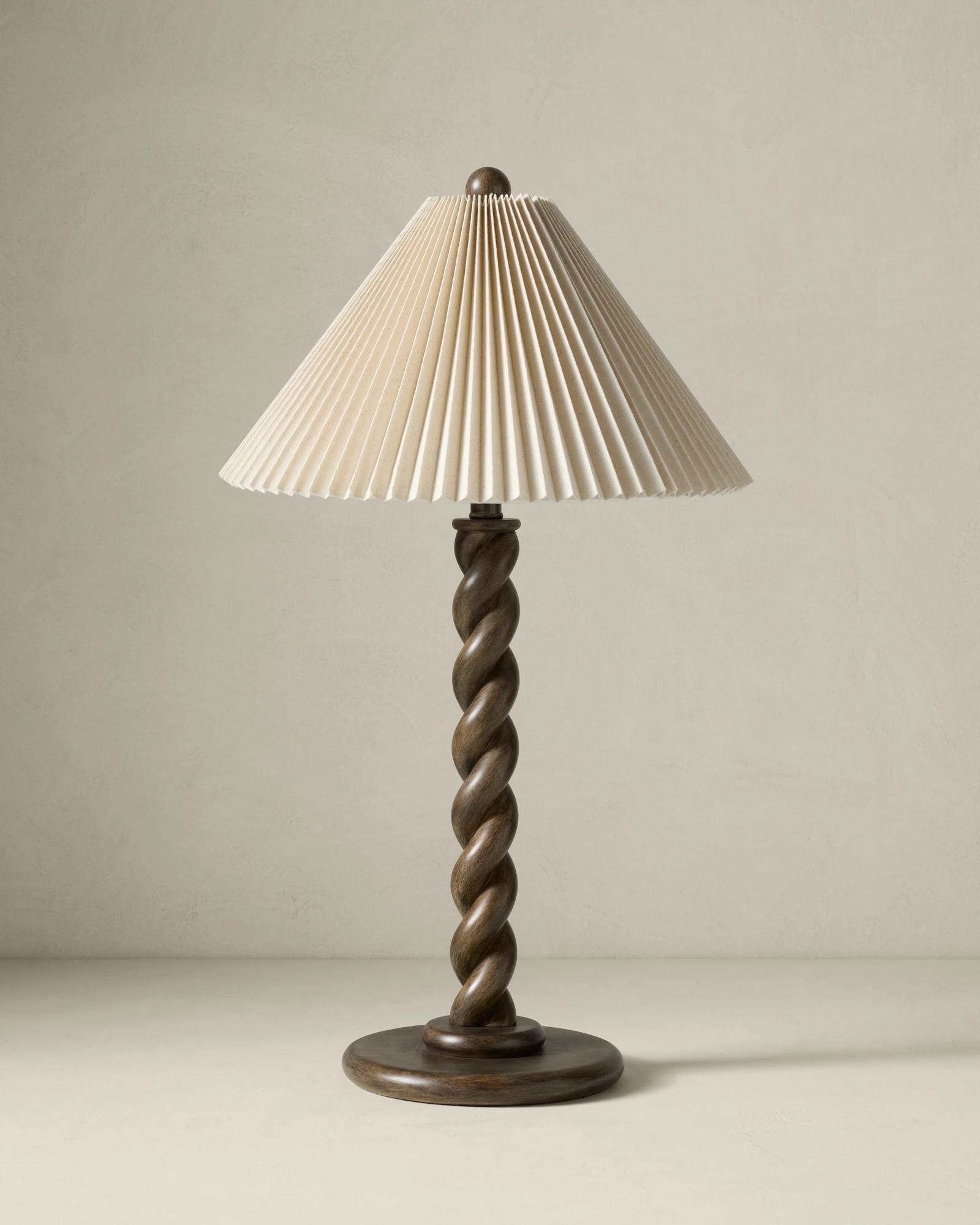 Minerva Wood Table Lamp | Joon Loloi