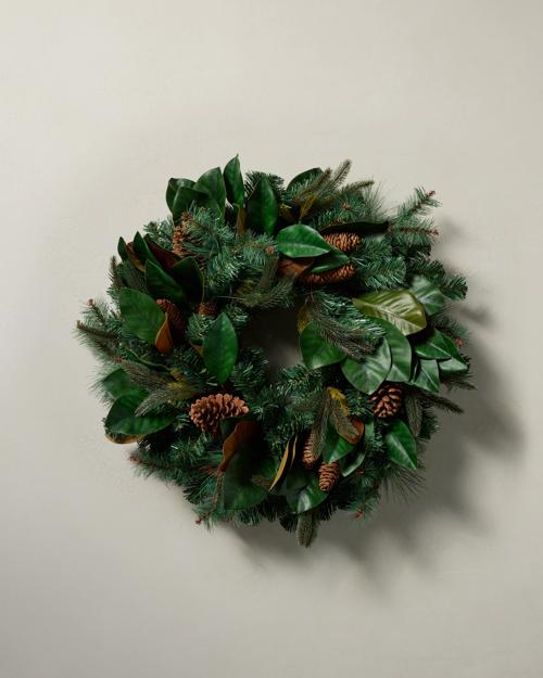 Magnolia Leaves Wreath - Gallery Image #1