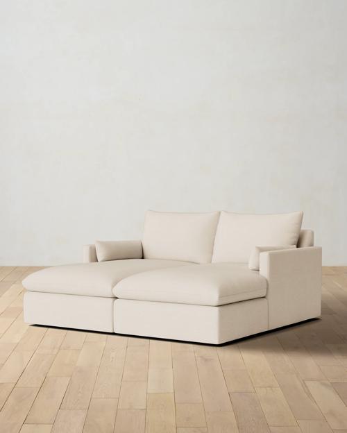 Leighton Track Arm Double Chaise Sectional - Gallery Image #2