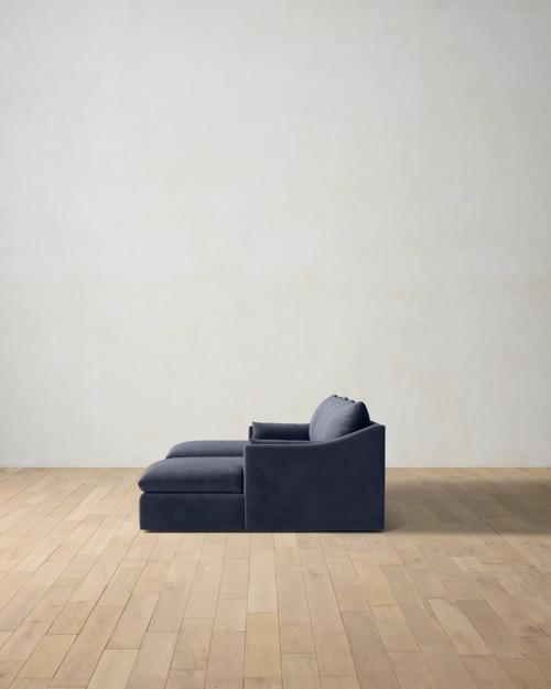 Leighton Slope Arm 3-Piece Chaise Sectional - Gallery Image #3