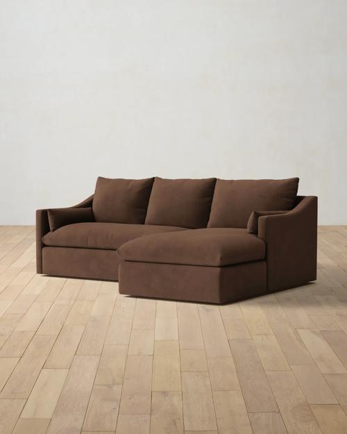 Leighton Slope Arm 2-Piece Chaise Sectional - Gallery Image #2