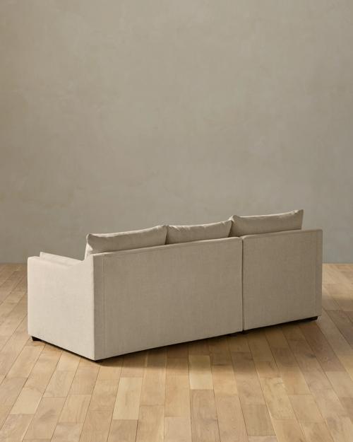 Leighton Slope Arm 2-Piece Chaise Sectional - Gallery Image #4