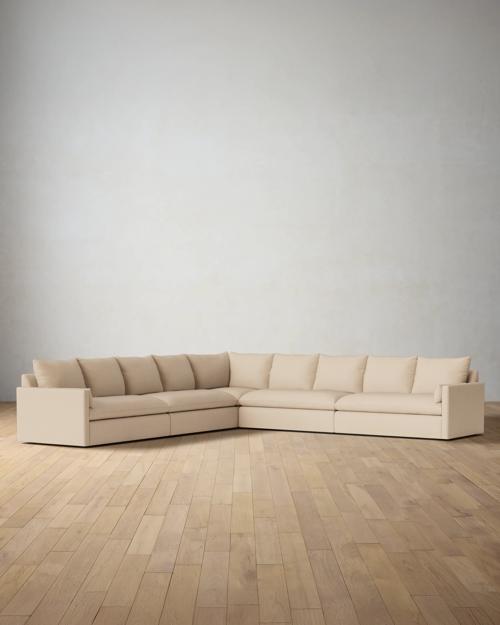 Leighton Track Arm 5-Piece Grand Corner Sectional - Gallery Image #1