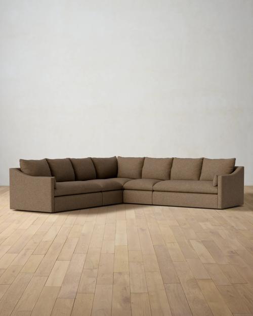 Leighton Slope Arm 5-Piece Corner Sectional - Gallery Image #1