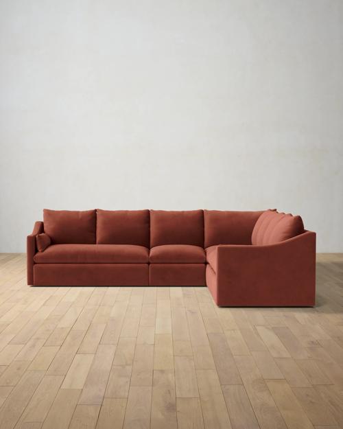 Leighton Slope Arm 5-Piece Corner Sectional - Gallery Image #2