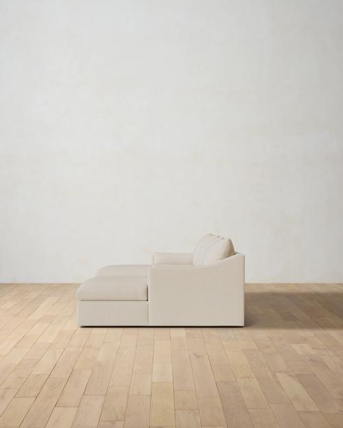 Leighton Slope Arm 3-Piece Chaise Sectional - Gallery Image #3