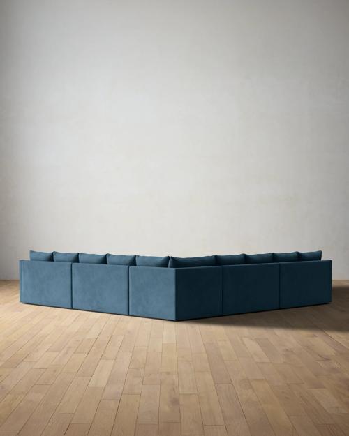 Leighton Slope Arm 5-Piece Grand Corner Sectional - Gallery Image #3