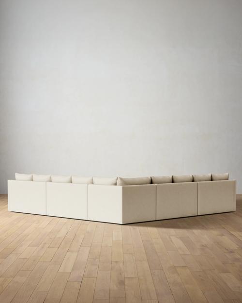 Leighton Slope Arm 5-Piece Grand Corner Sectional - Gallery Image #3