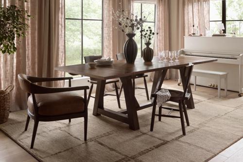 Shown in Taupe / Espresso 