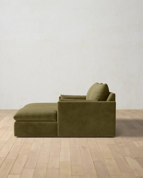 Leighton Track Arm Double Chaise Sectional - Gallery Image #3