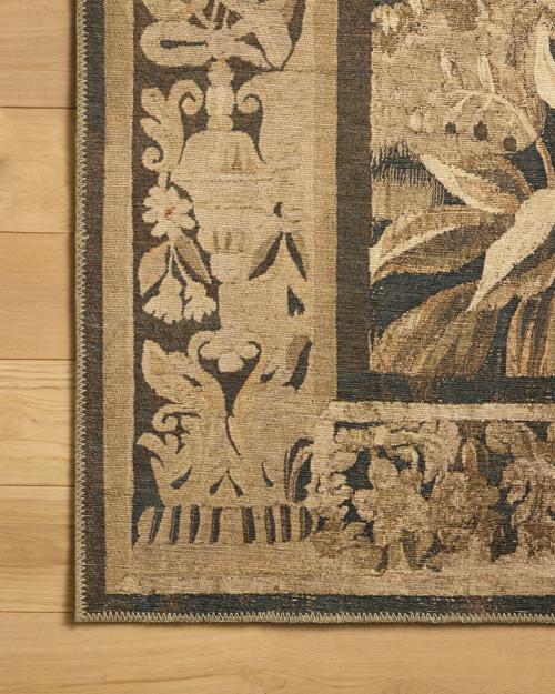 Hollyhock Printed Tapestry Rug - Gallery Image #2