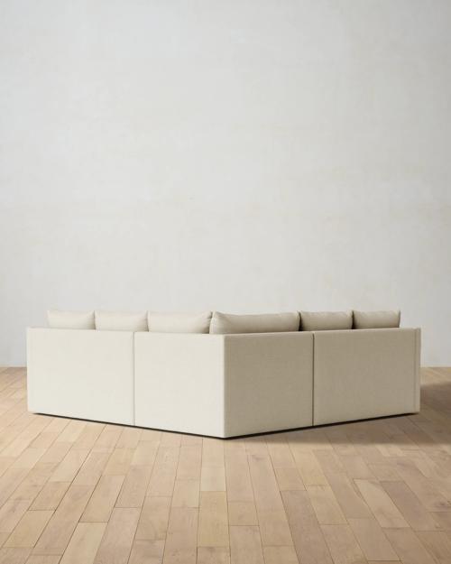 Leighton Slope Arm 3-Piece Corner Sectional - Gallery Image #3