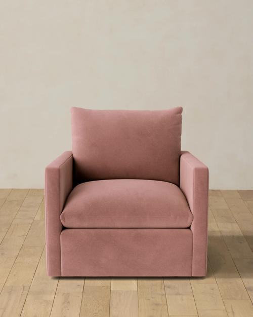 Leighton Track Arm Swivel Chair - Gallery Image #1