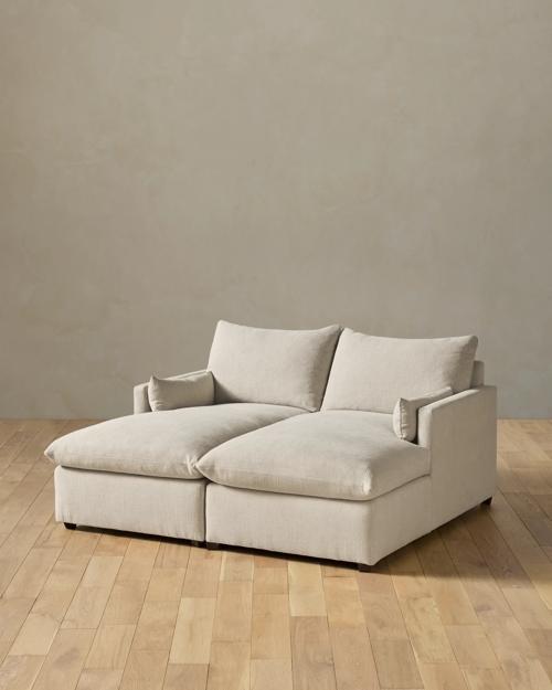 Leighton Track Arm Double Chaise Sectional - Gallery Image #2