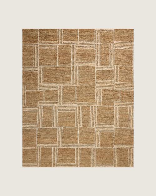 Roya Hand-Knotted Jute Rug - Gallery Image #1
