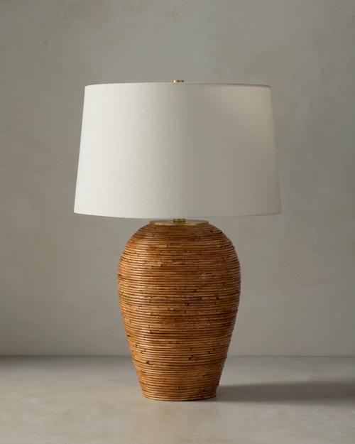 Baptiste Rattan Table Lamp - Gallery Image #9