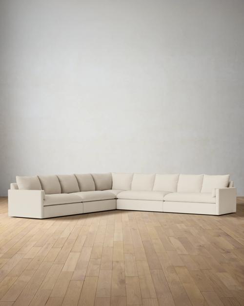 Leighton Track Arm 5-Piece Grand Corner Sectional - Gallery Image #1
