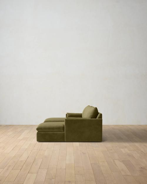 Leighton Track Arm 3-Piece Chaise Sectional - Gallery Image #3