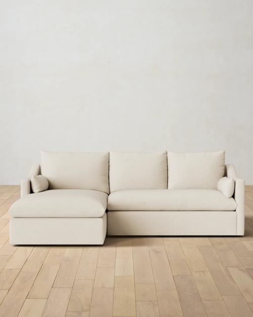 Leighton Slope Arm 2-Piece Chaise Sectional - Gallery Image #1