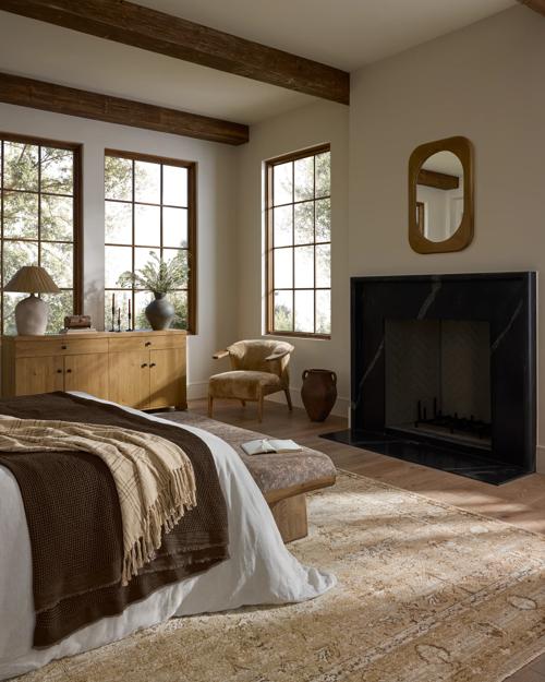 Kimber Oak Wall Mirror - Gallery Image #2