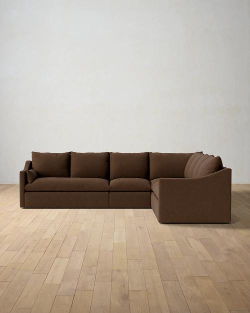 Leighton Slope Arm 5-Piece Corner Sectional - Gallery Image #2