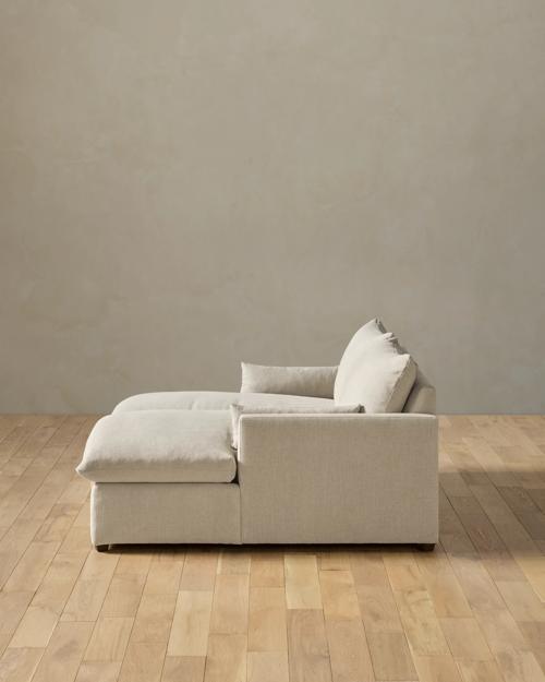 Leighton Track Arm Double Chaise Sectional - Gallery Image #3
