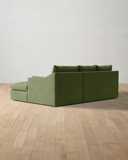 Leighton Slope Arm 2-Piece Chaise Sectional - Gallery Image #4