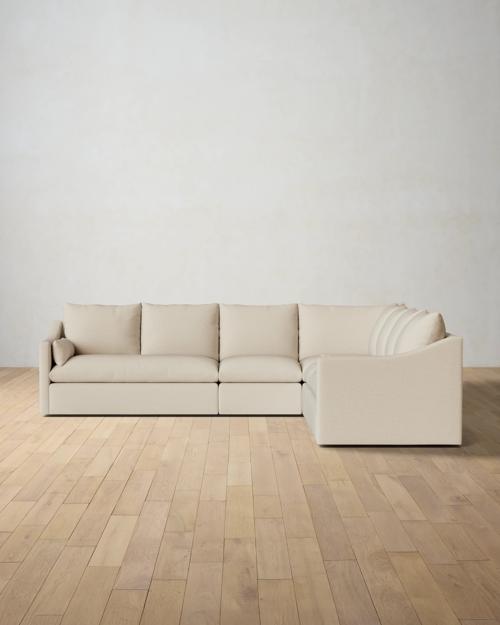 Leighton Slope Arm 5-Piece Corner Sectional - Gallery Image #2