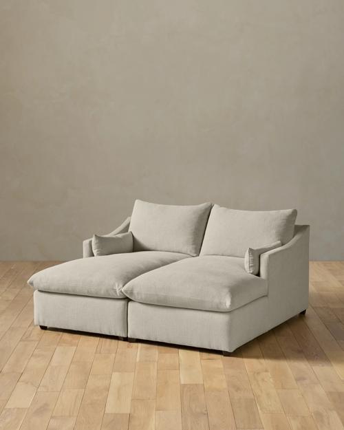 Leighton Slope Arm Double Chaise Sectional - Gallery Image #2