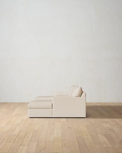 Leighton Track Arm 3-Piece Chaise Sectional - Gallery Image #3