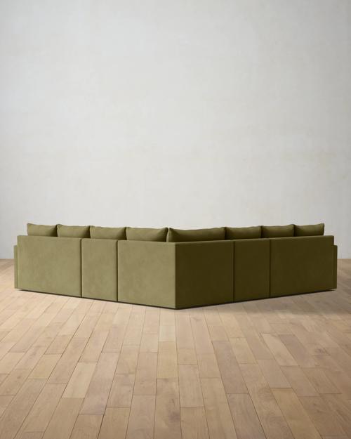 Leighton Track Arm 5-Piece Corner Sectional - Gallery Image #3