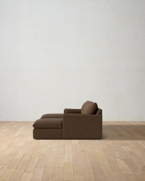 Leighton Track Arm 3-Piece Chaise Sectional - Gallery Image #3